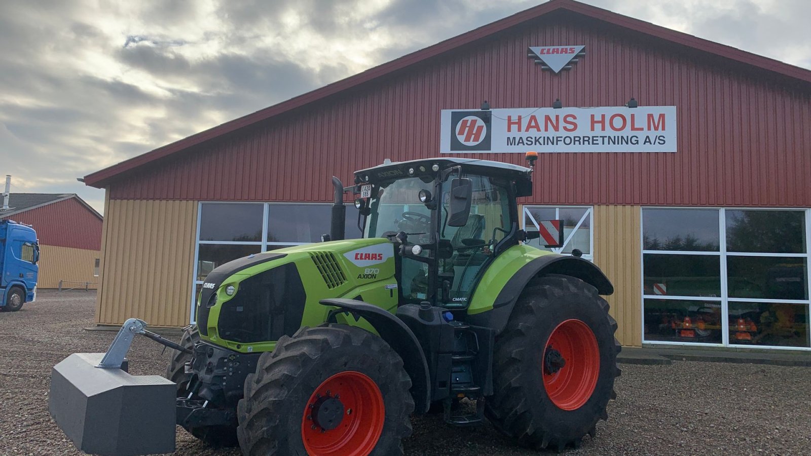 Traktor a típus CLAAS AXION 870 CMATIC, Gebrauchtmaschine ekkor: Tinglev (Kép 2)