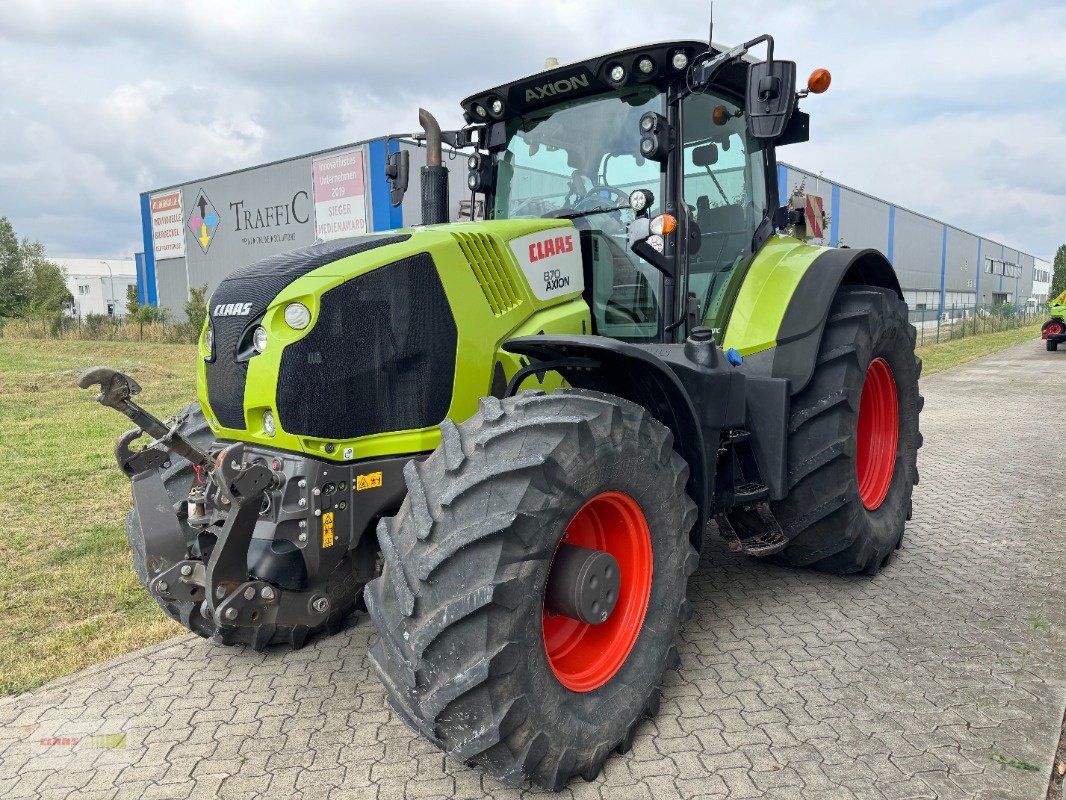 Traktor van het type CLAAS Axion 870 CMATIC, Gebrauchtmaschine in Schwülper (Foto 4)