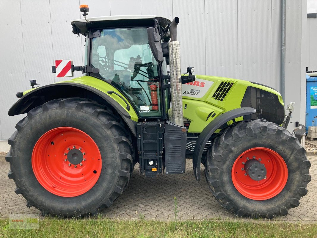 Traktor типа CLAAS Axion 870 CMATIC, Gebrauchtmaschine в Schwülper (Фотография 1)