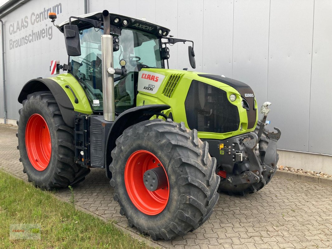 Traktor типа CLAAS Axion 870 CMATIC, Gebrauchtmaschine в Schwülper (Фотография 4)