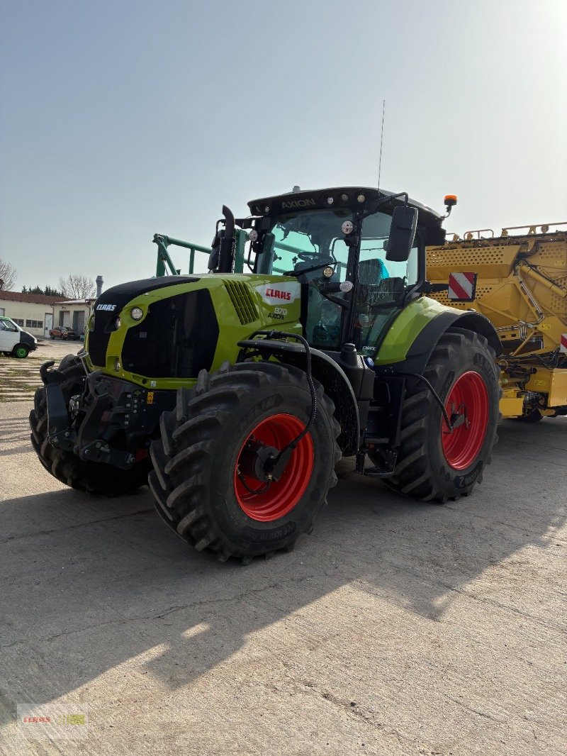 Traktor of the type CLAAS Axion 870 CMATIC, Gebrauchtmaschine in Groß Germersleben (Picture 1)