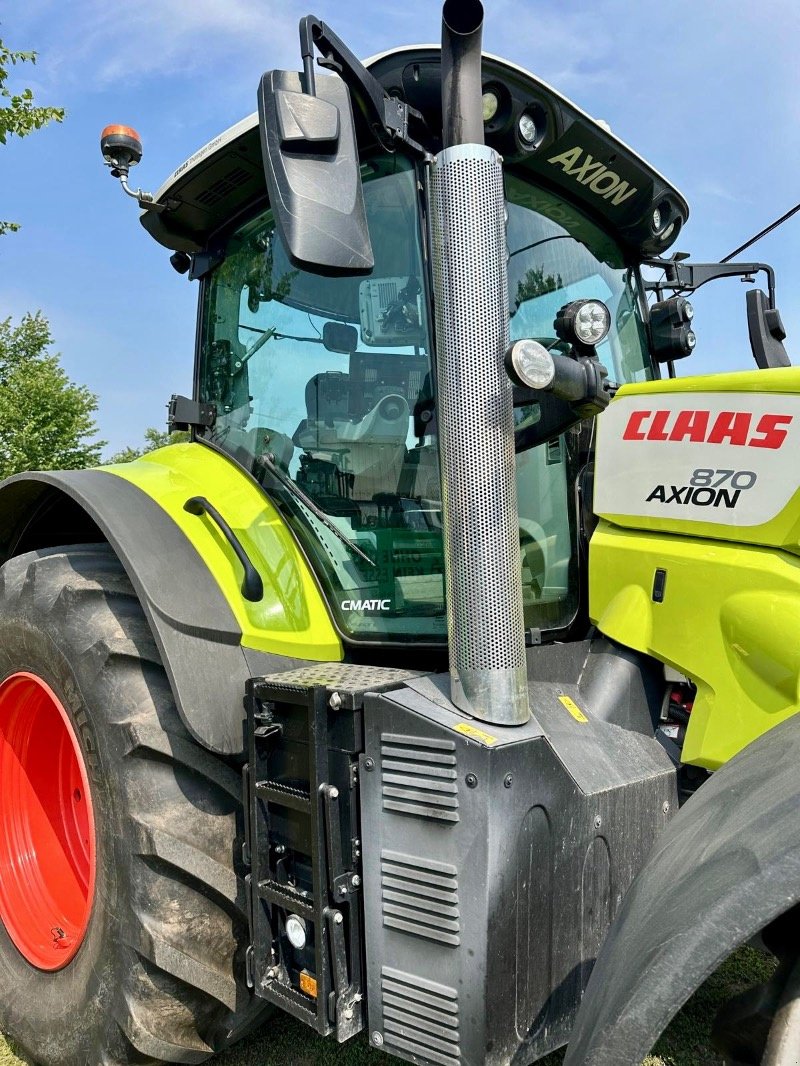 Traktor Türe ait CLAAS Axion 870 CMATIC, Gebrauchtmaschine içinde Liebenwalde (resim 19)