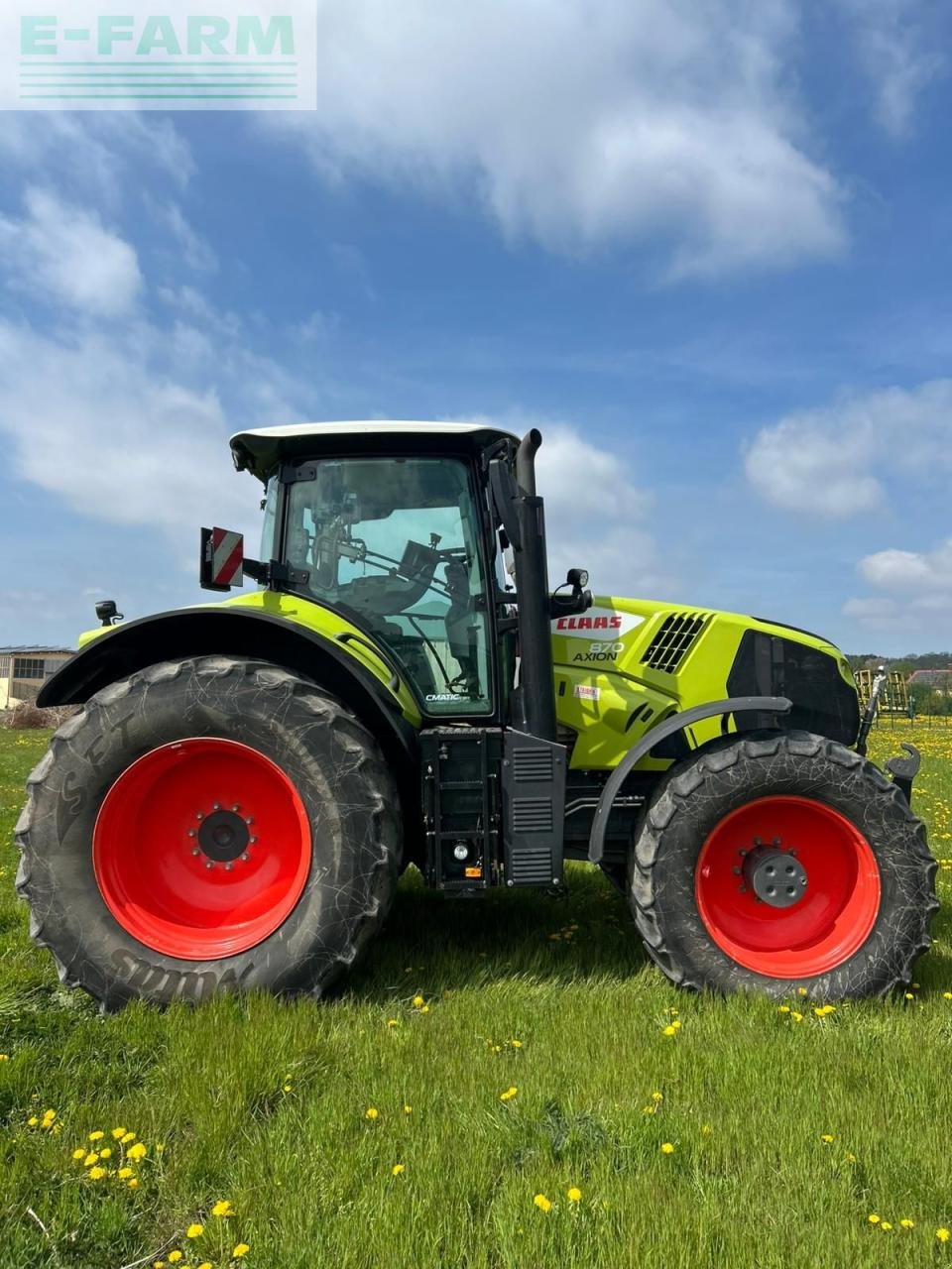 Traktor des Typs CLAAS AXION 870 CMATIC, Gebrauchtmaschine in WALLHAUSEN (Bild 2)