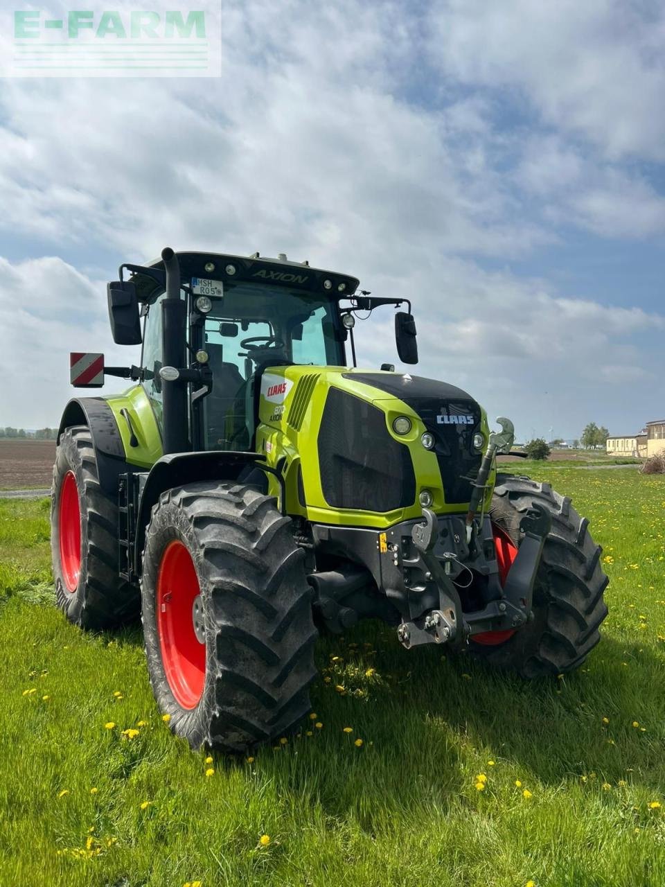 Traktor des Typs CLAAS AXION 870 CMATIC, Gebrauchtmaschine in WALLHAUSEN (Bild 8)