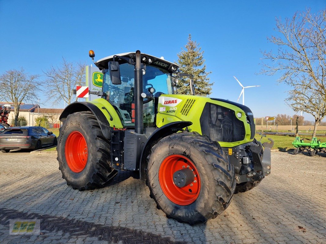 Traktor типа CLAAS Axion 870 CMATIC, Gebrauchtmaschine в Schenkenberg (Фотография 5)