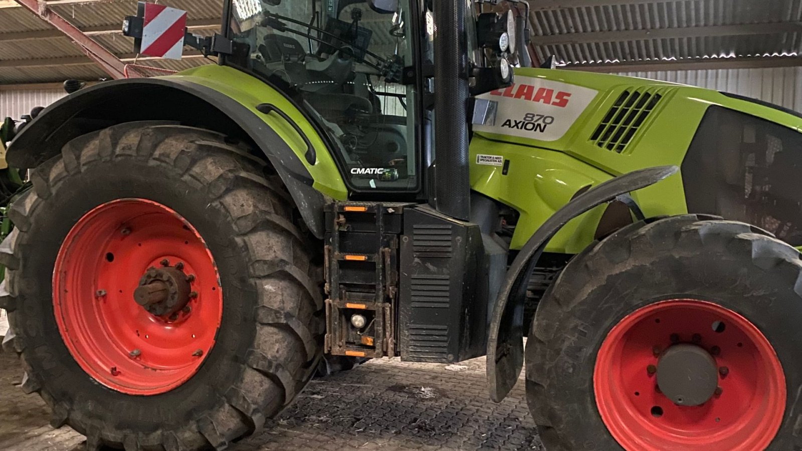 Traktor del tipo CLAAS AXION 870 CMATIC, Gebrauchtmaschine In Skærbæk (Immagine 1)