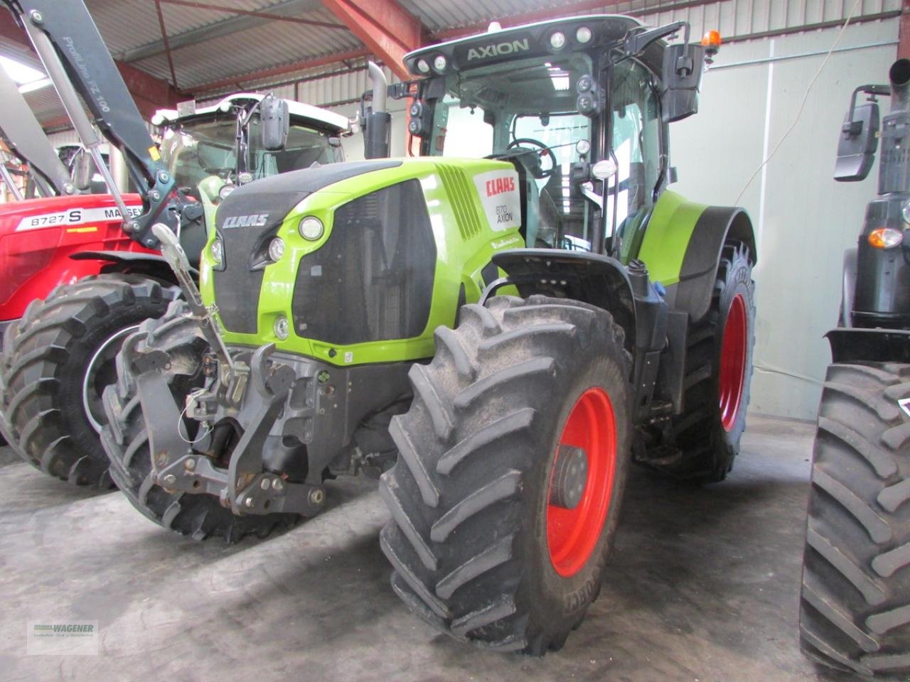 Traktor типа CLAAS Axion 870 Cmatic, Gebrauchtmaschine в Bad Wildungen - Wega (Фотография 1)