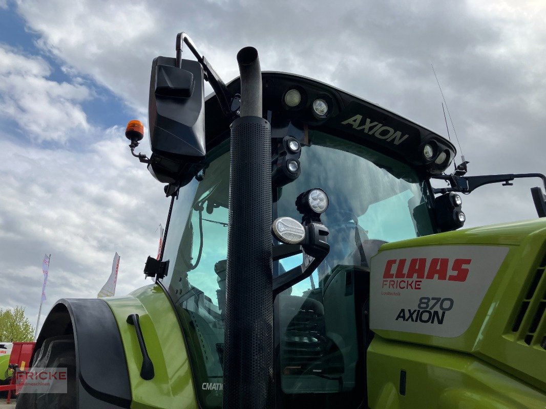 Traktor du type CLAAS Axion 870 Cmatic, Neumaschine en Demmin (Photo 7)