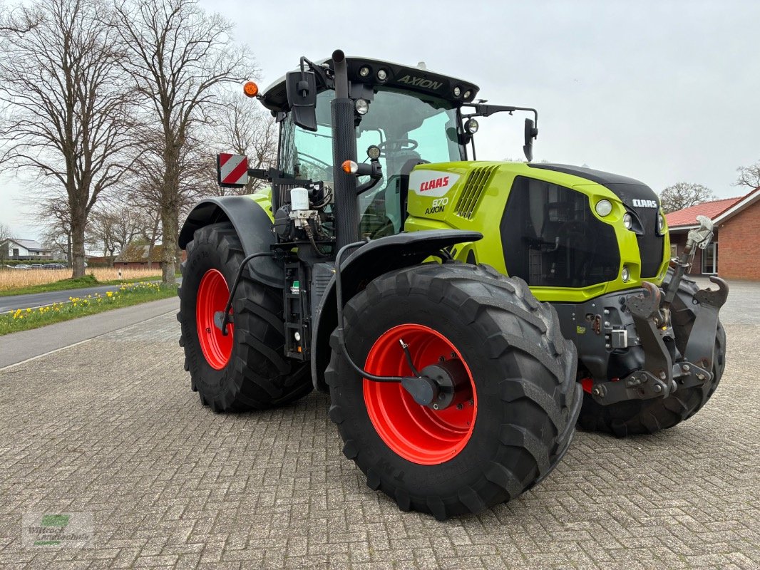 Traktor Türe ait CLAAS Axion 870 CMatic, Gebrauchtmaschine içinde Rhede / Brual (resim 10)