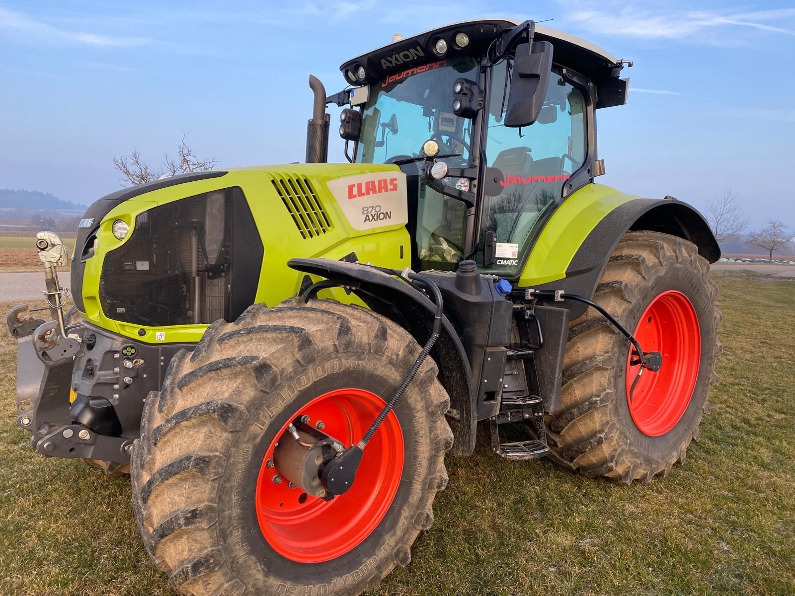 Traktor Türe ait CLAAS Axion 870 CMATIC, Gebrauchtmaschine içinde Ellwangen (resim 1)