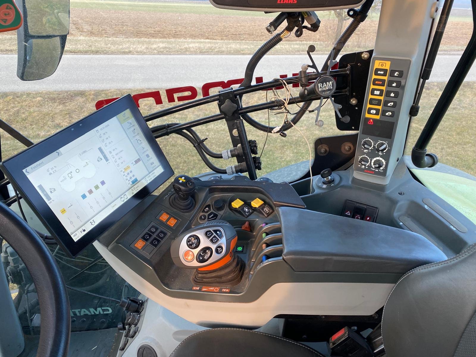 Traktor Türe ait CLAAS Axion 870 CMATIC, Gebrauchtmaschine içinde Ellwangen (resim 5)