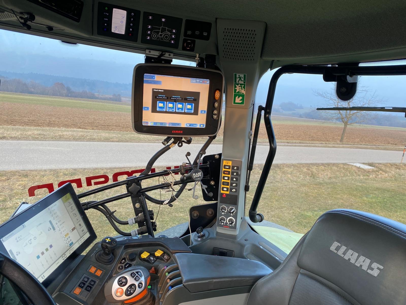 Traktor Türe ait CLAAS Axion 870 CMATIC, Gebrauchtmaschine içinde Ellwangen (resim 6)