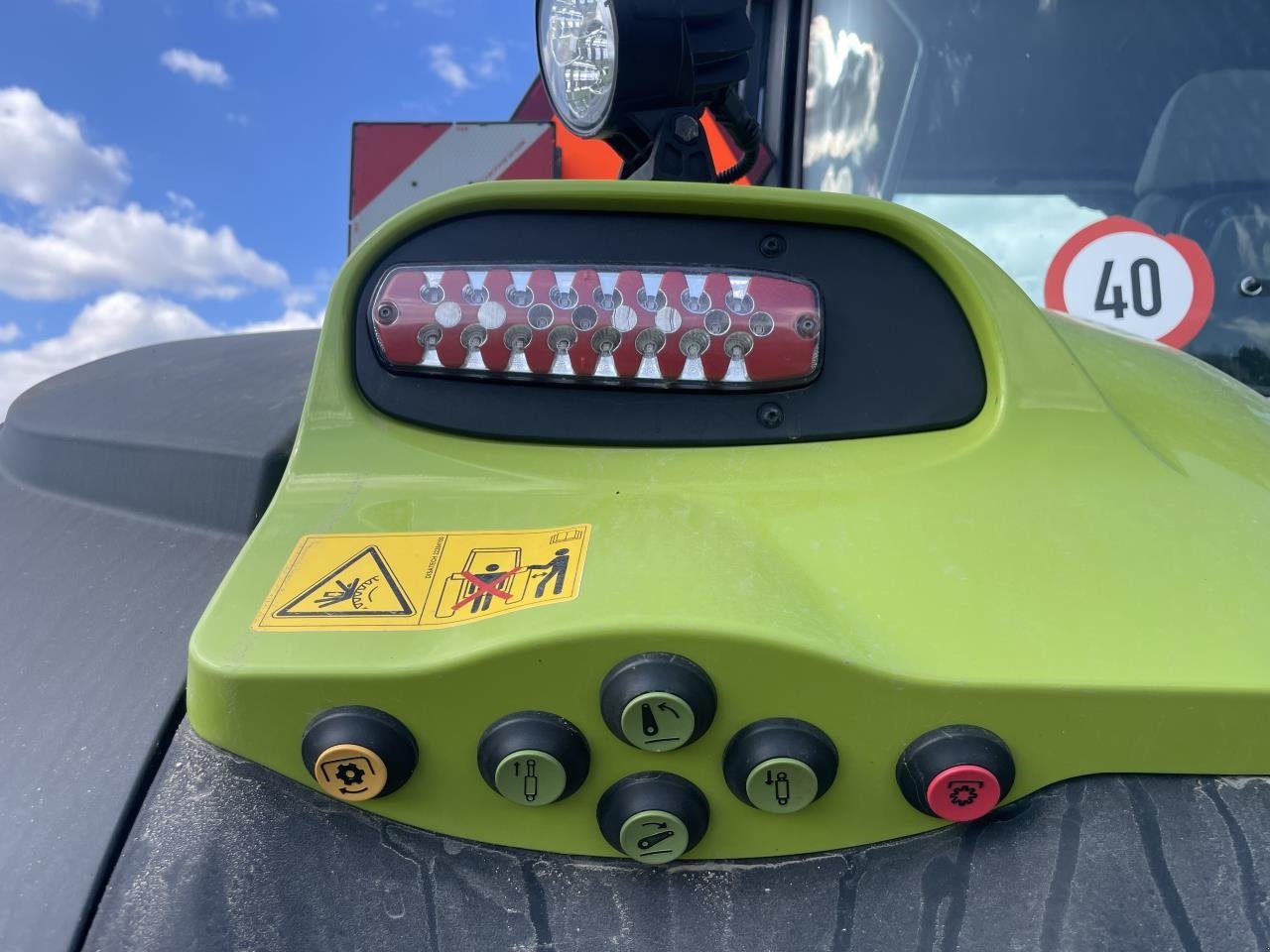 Traktor a típus CLAAS AXION 870, Gebrauchtmaschine ekkor: Grindsted (Kép 13)