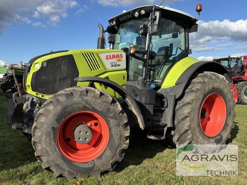 Traktor des Typs CLAAS AXION 870, Gebrauchtmaschine in Walsrode (Bild 1)