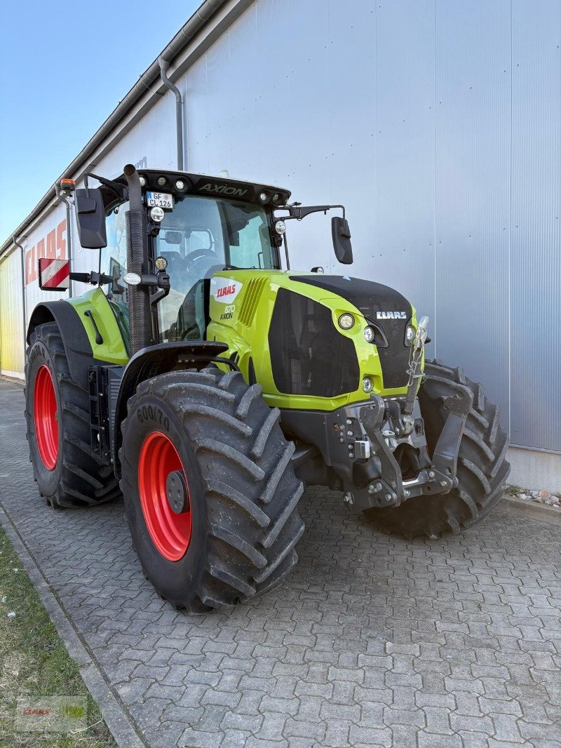Traktor Türe ait CLAAS Axion 870, Gebrauchtmaschine içinde Schwülper (resim 9)