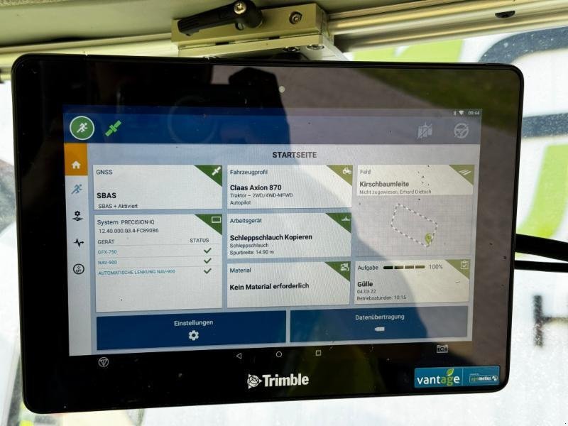 Traktor typu CLAAS AXION 870, Gebrauchtmaschine v Hockenheim (Obrázek 15)