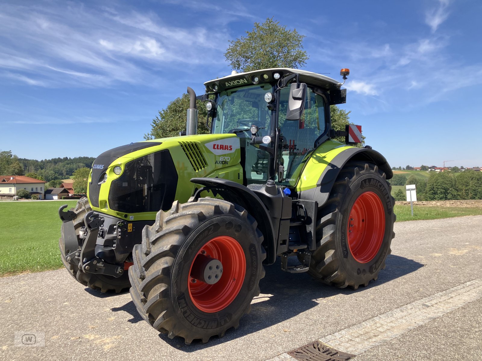 Traktor van het type CLAAS Axion 870, Neumaschine in Zell an der Pram (Foto 1)