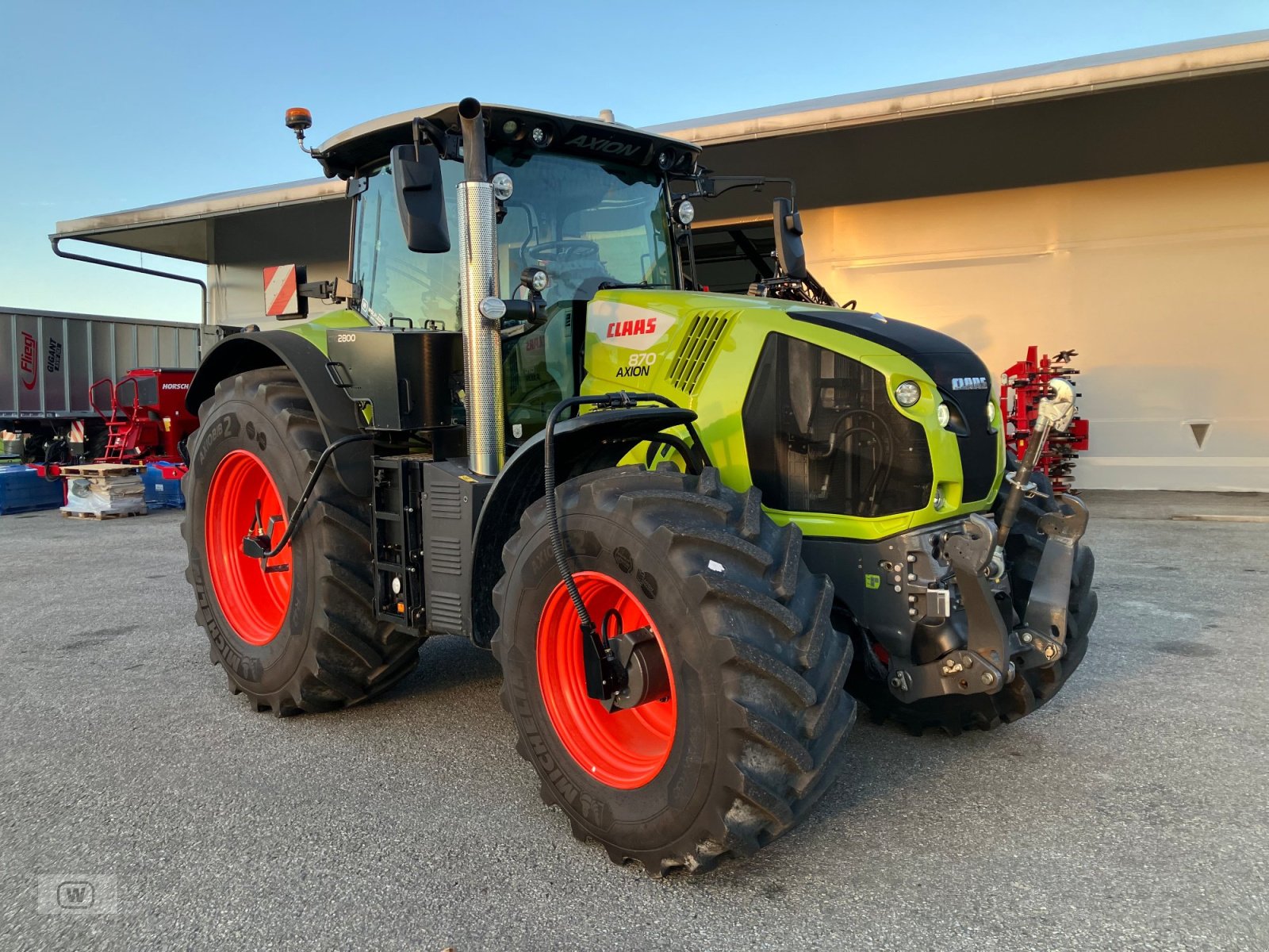 Traktor типа CLAAS Axion 870, Gebrauchtmaschine в Zell an der Pram (Фотография 1)