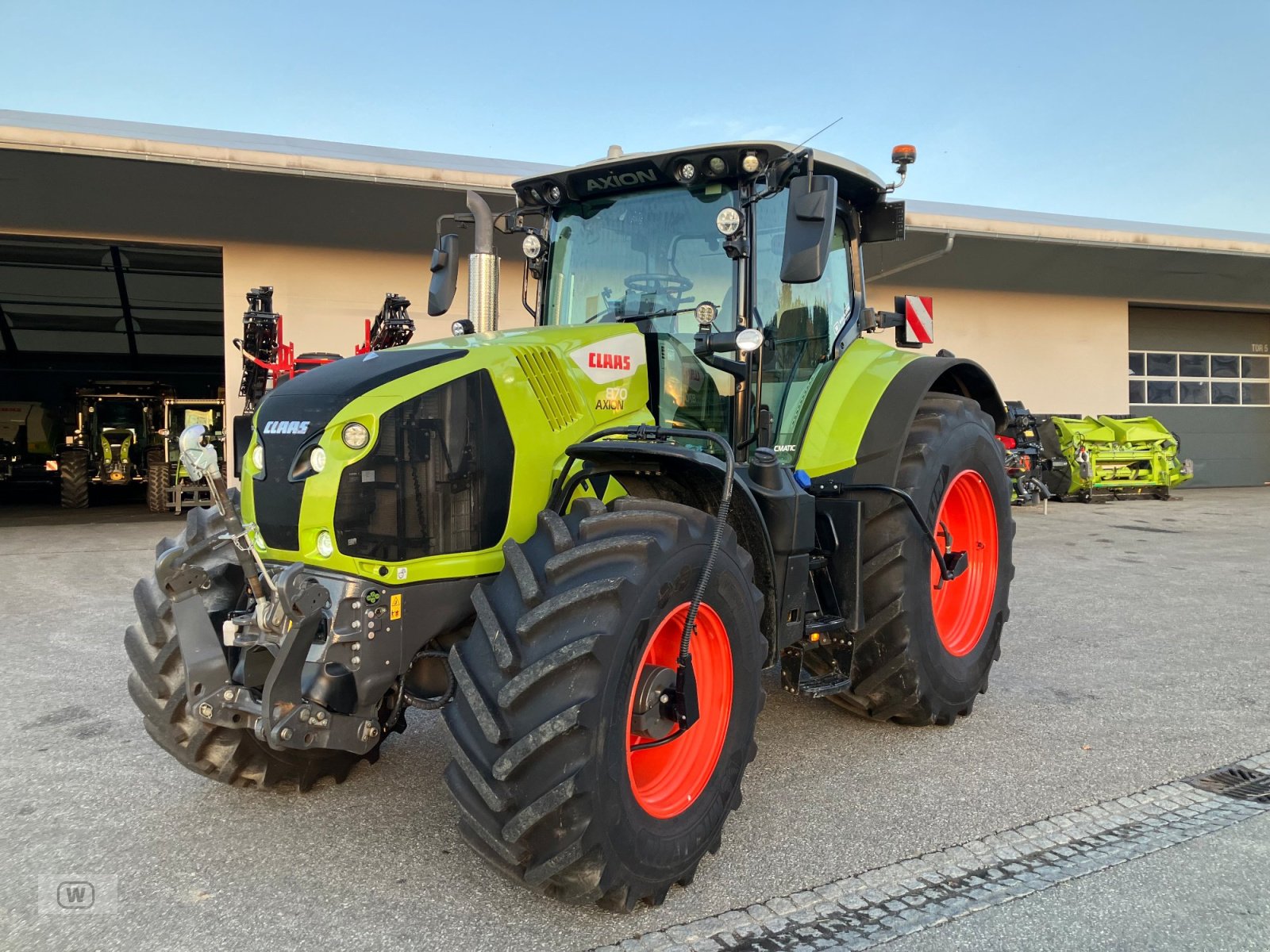 Traktor типа CLAAS Axion 870, Gebrauchtmaschine в Zell an der Pram (Фотография 9)