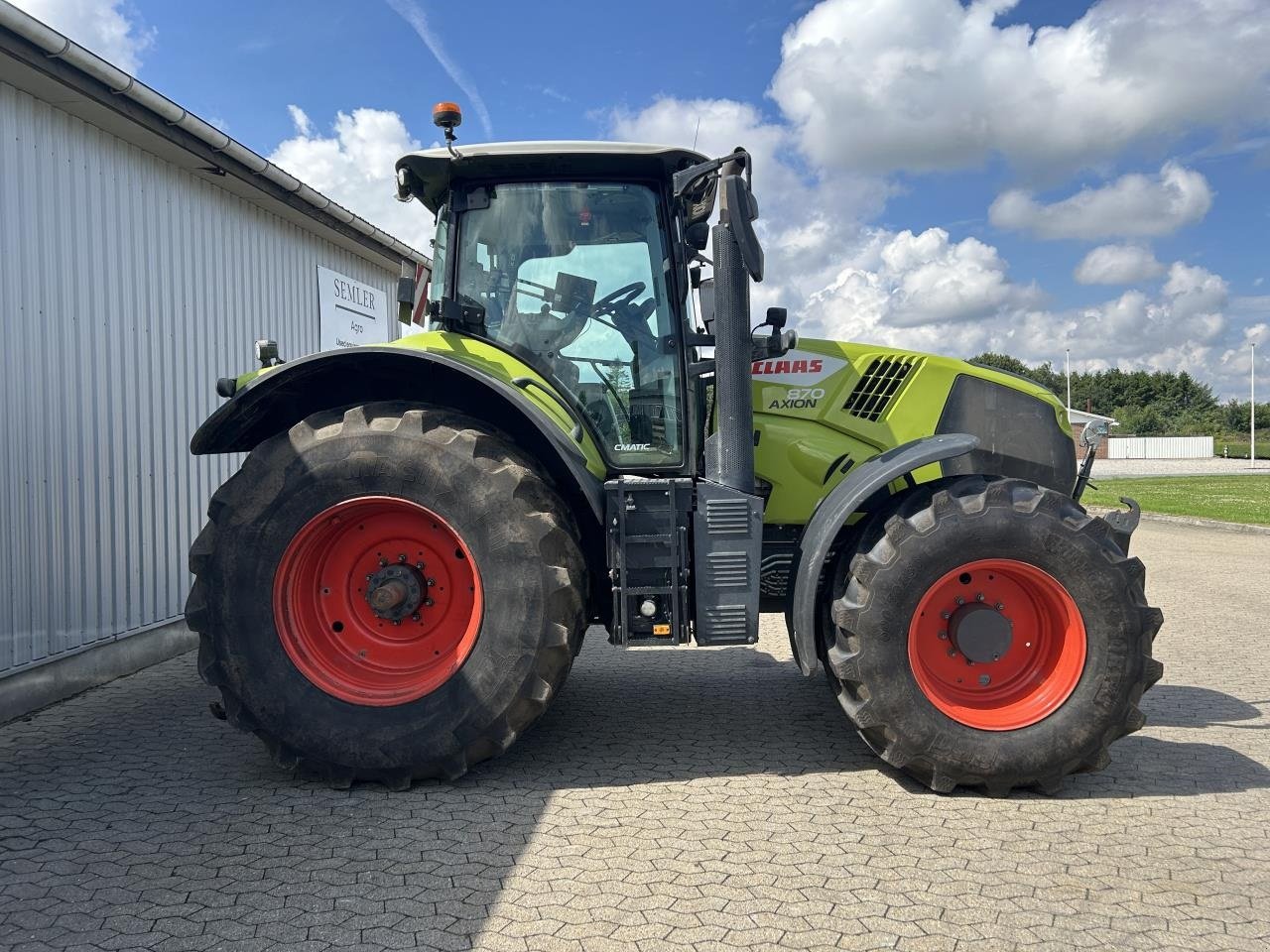 Traktor типа CLAAS AXION 870, Gebrauchtmaschine в Bramming (Фотография 9)