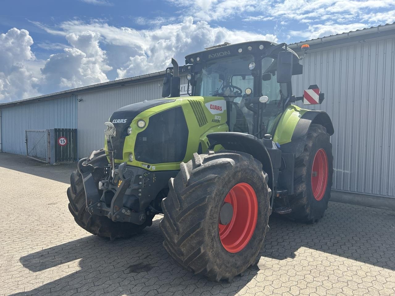 Traktor типа CLAAS AXION 870, Gebrauchtmaschine в Bramming (Фотография 9)