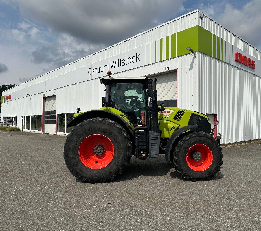 Traktor типа CLAAS Axion 870, Gebrauchtmaschine в Heiligengrabe OT Liebenthal (Фотография 3)