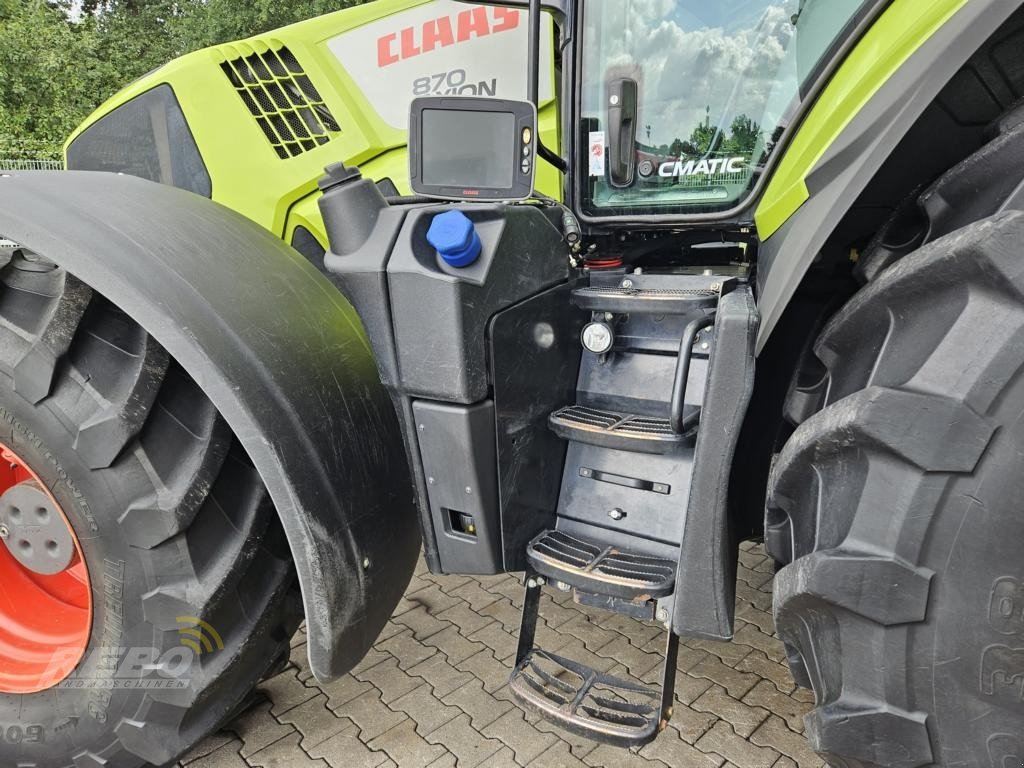 Traktor типа CLAAS Axion 870, Gebrauchtmaschine в Neuenkirchen-Vörden (Фотография 19)