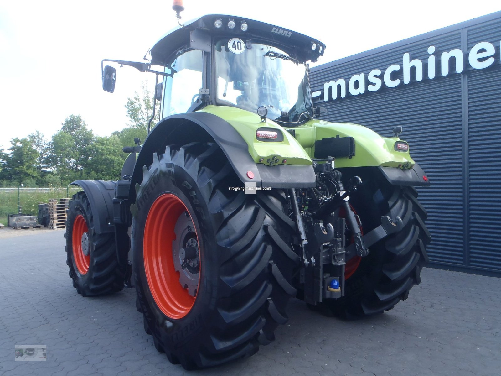Traktor tipa CLAAS Axion 920 C-Matic GPS, Gebrauchtmaschine u Gescher (Slika 3)