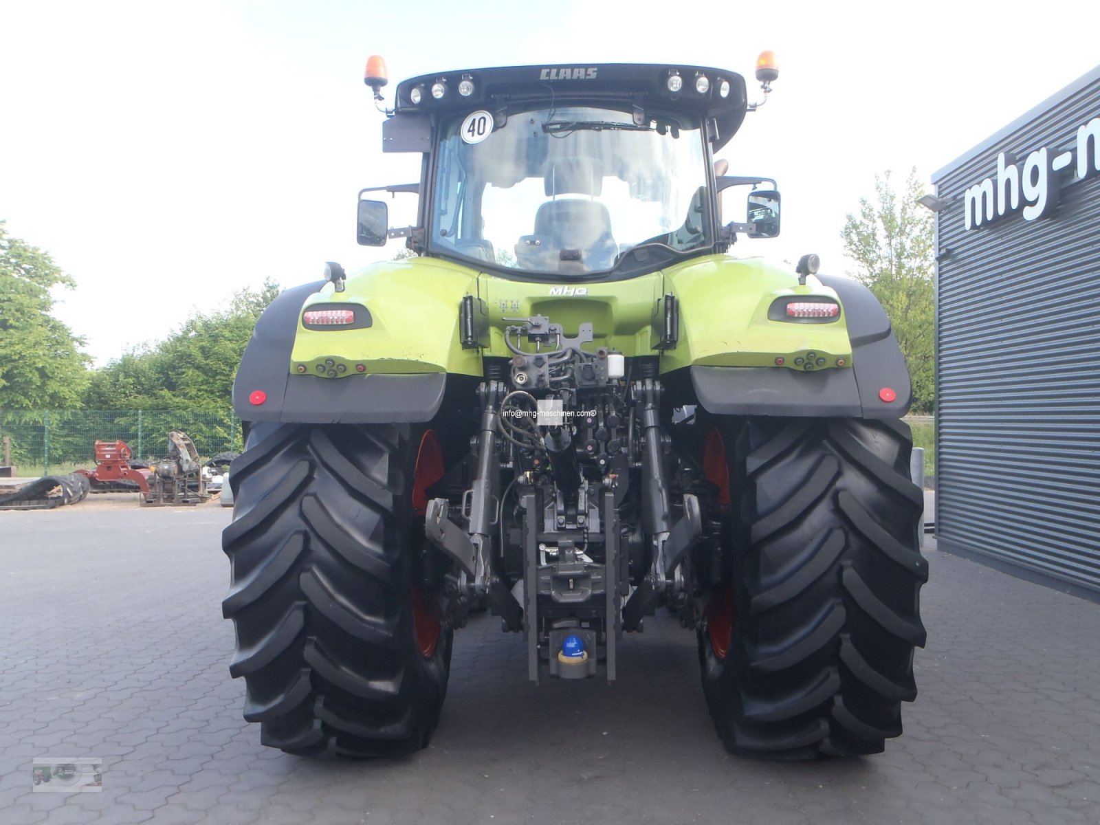Traktor a típus CLAAS Axion 920 C-Matic GPS, Gebrauchtmaschine ekkor: Gescher (Kép 4)