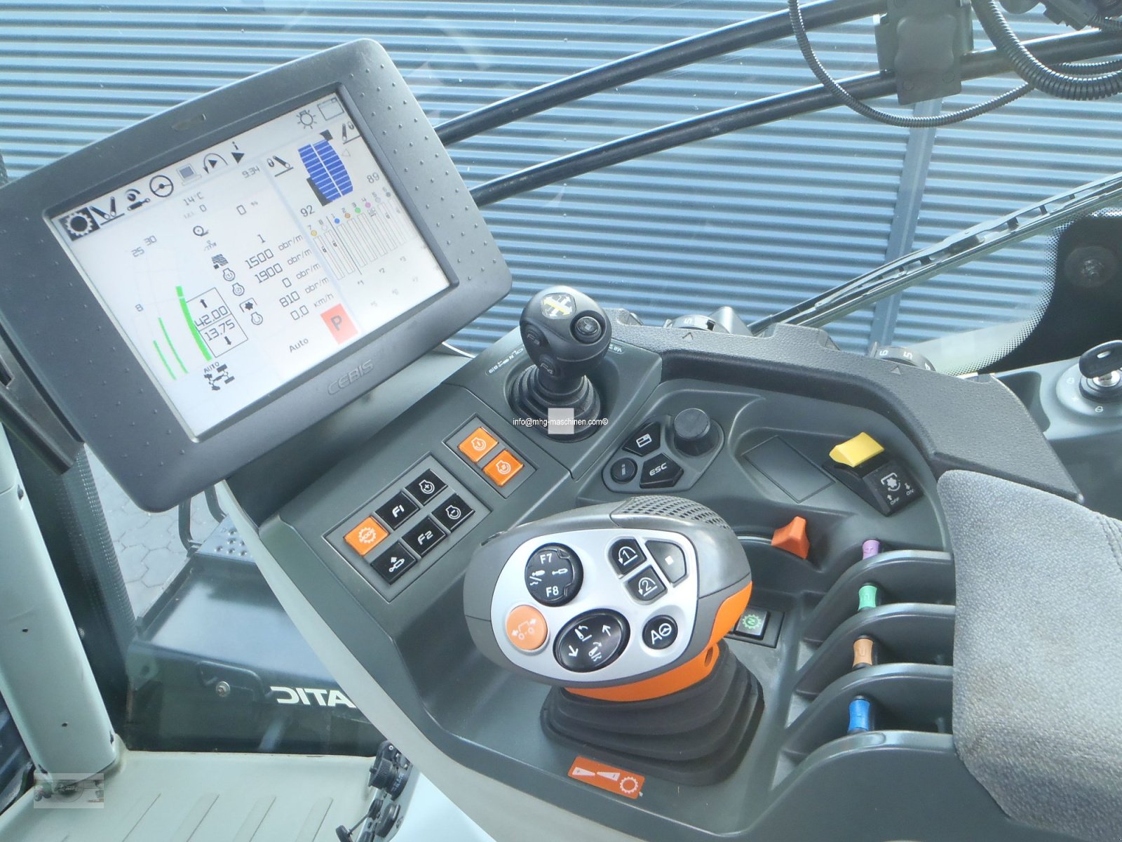 Traktor typu CLAAS Axion 920 C-Matic GPS, Gebrauchtmaschine w Gescher (Zdjęcie 10)
