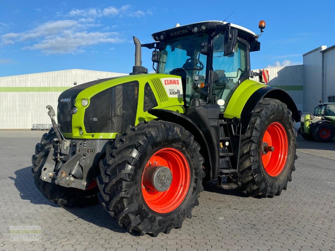 Traktor типа CLAAS Axion 920 Cmatic CIS + GPS RTK, Gebrauchtmaschine в Mühlengeez (Фотография 1)