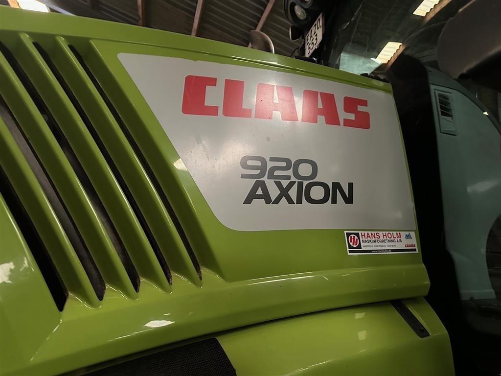 Traktor typu CLAAS AXION 920 CMATIC, Gebrauchtmaschine v Tinglev (Obrázek 10)