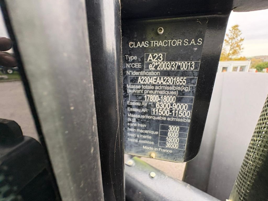 Traktor του τύπου CLAAS AXION 920, Gebrauchtmaschine σε SALEUX (Φωτογραφία 10)