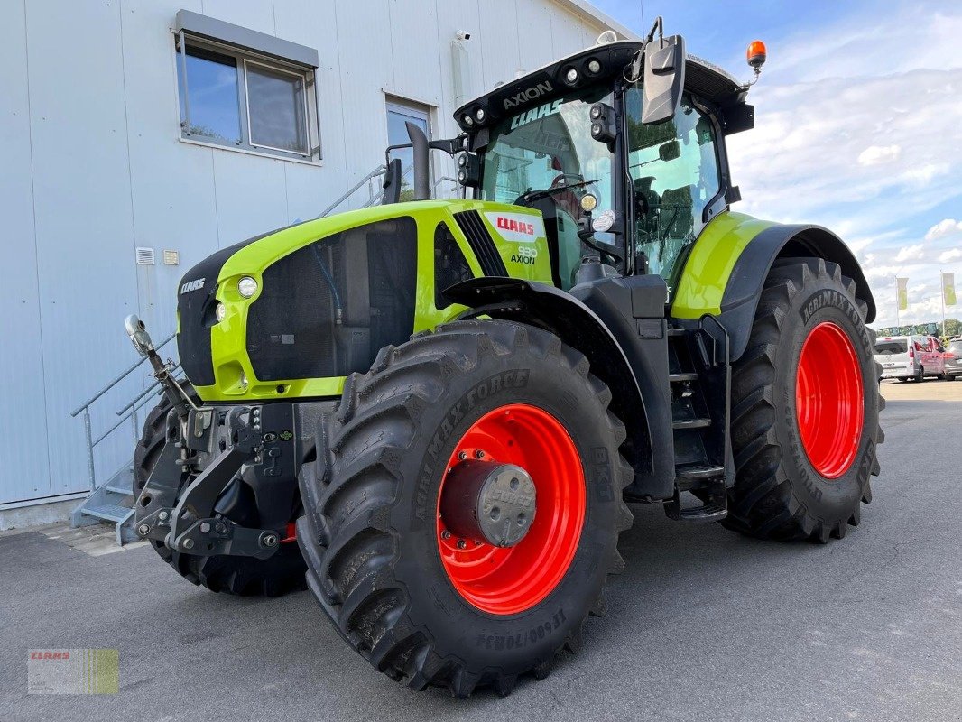 Traktor des Typs CLAAS AXION 930 CMATIC, FKH + FZW, nur 4.893 h !, Gebrauchtmaschine in Molbergen (Bild 1)