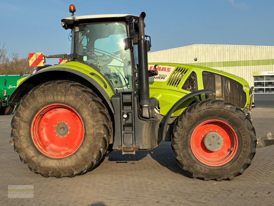 Traktor del tipo CLAAS Axion 930 Cmatic + GPS S10 RTK, Gebrauchtmaschine en Mühlengeez (Imagen 7)