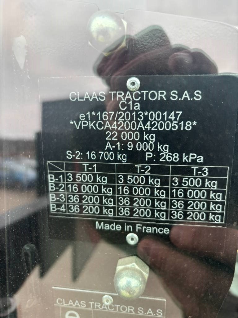 Traktor typu CLAAS Axion 930 Cmatic TT, Gebrauchtmaschine v Ribe (Obrázok 25)