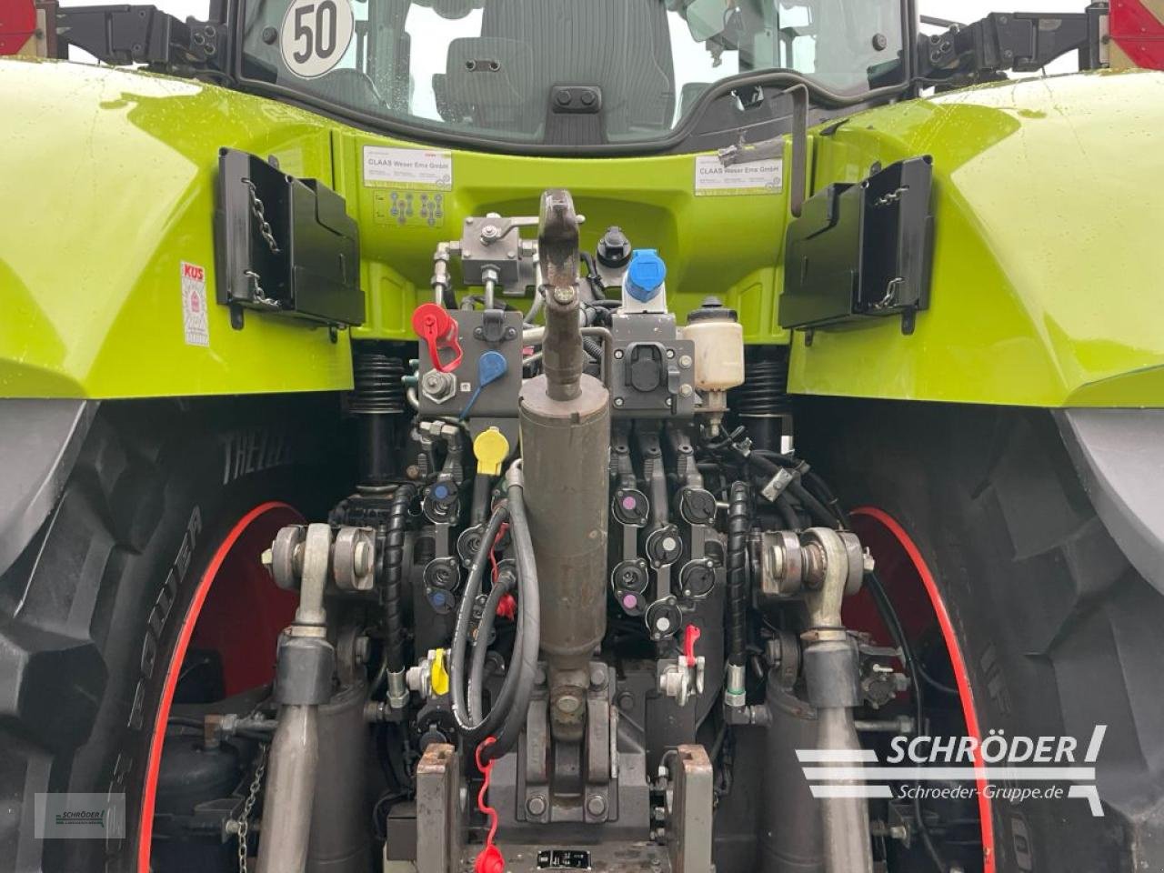Traktor des Typs CLAAS AXION 950 CMATIC RTK, Gebrauchtmaschine in Wildeshausen (Bild 18)