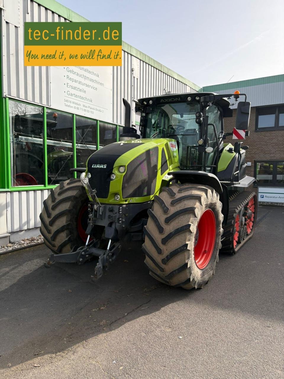 Traktor typu CLAAS Axion 960 TT, Gebrauchtmaschine w Könnern (Zdjęcie 3)