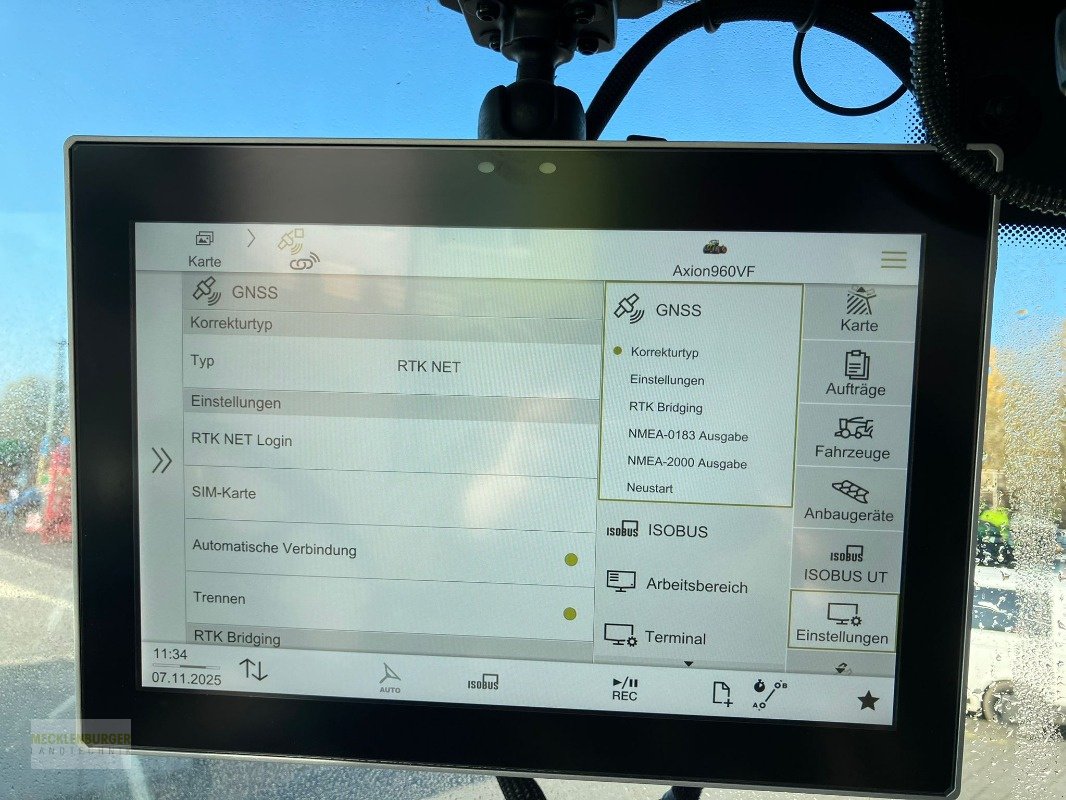 Traktor typu CLAAS Axion 960 **Vorführer**, Gebrauchtmaschine v Mühlengeez (Obrázek 12)