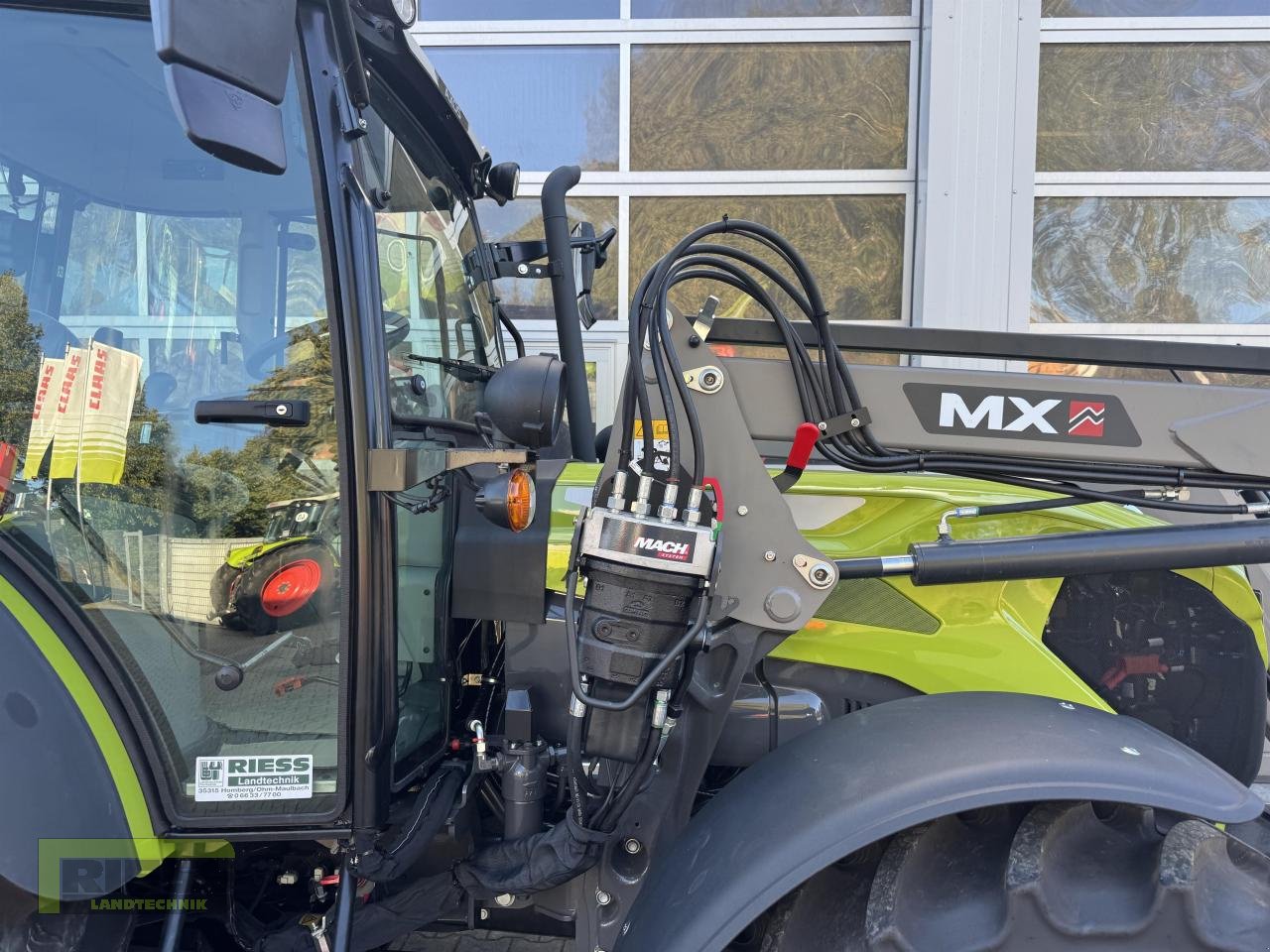Traktor Türe ait CLAAS AXOS 240 Advanced + MX A106, Neumaschine içinde Homberg/Ohm - Maulbach (resim 8)