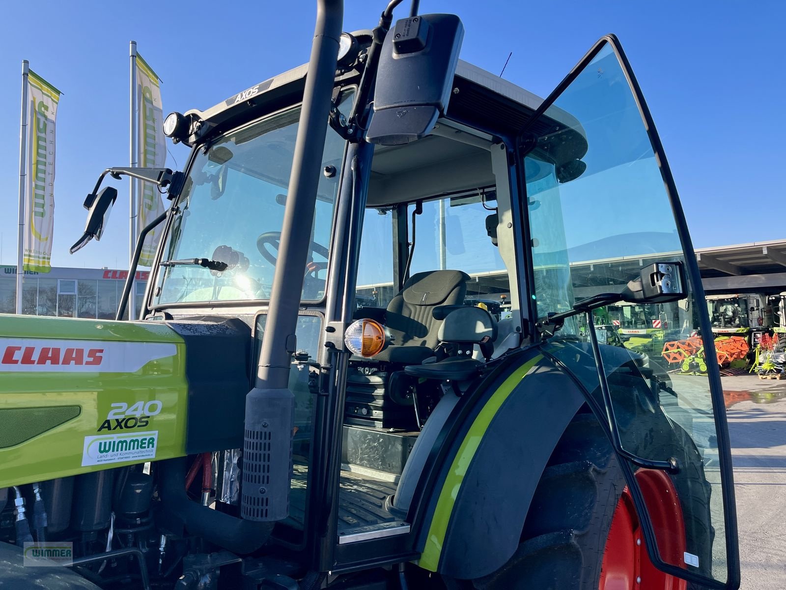 Traktor des Typs CLAAS AXOS 240 / LASTSCHALT (AXOS 200), Neumaschine in Kematen (Bild 10)