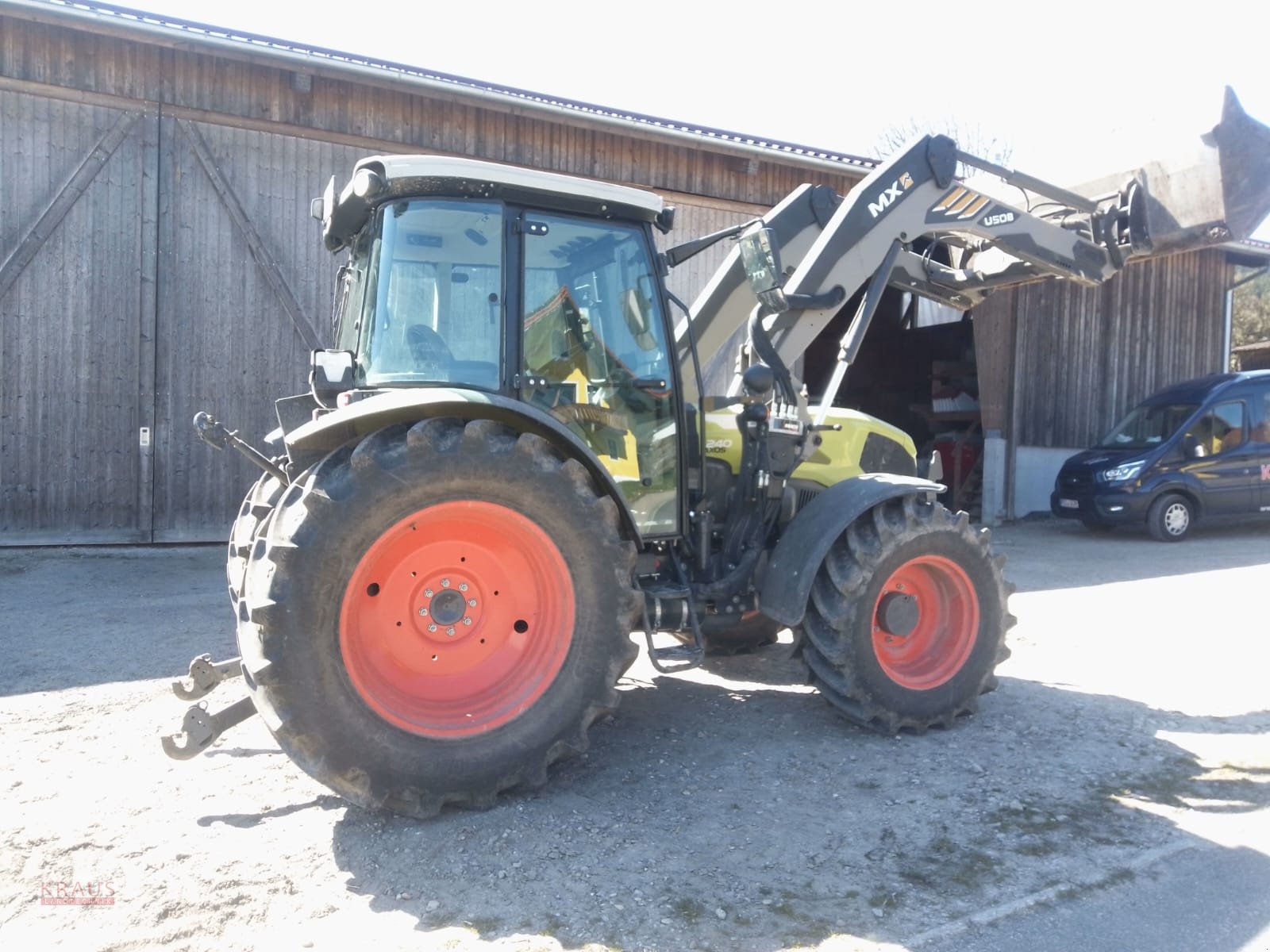 Traktor du type CLAAS Axos 240, Gebrauchtmaschine en Geiersthal (Photo 5)