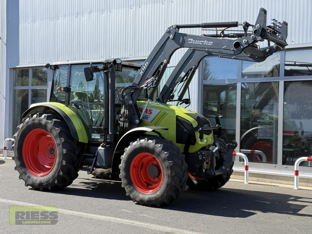 Traktor от тип CLAAS AXOS 310 CL A22 Quicke A46 Sauter FHZ, Gebrauchtmaschine в Homberg/Ohm - Maulbach (Снимка 2)