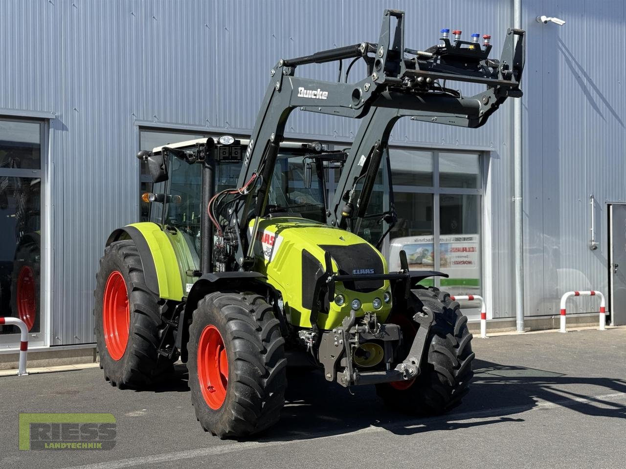 Traktor от тип CLAAS AXOS 310 CL A22 Quicke A46 Sauter FHZ, Gebrauchtmaschine в Homberg/Ohm - Maulbach (Снимка 19)