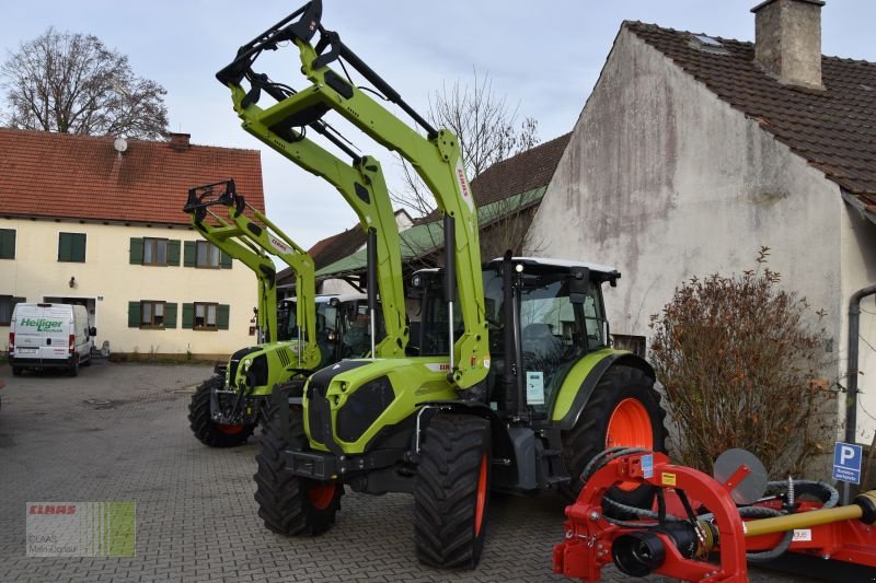 Traktor des Typs CLAAS AXOS  3.105 mit  FL 100 C, Neumaschine in Volkenschwand (Bild 4)