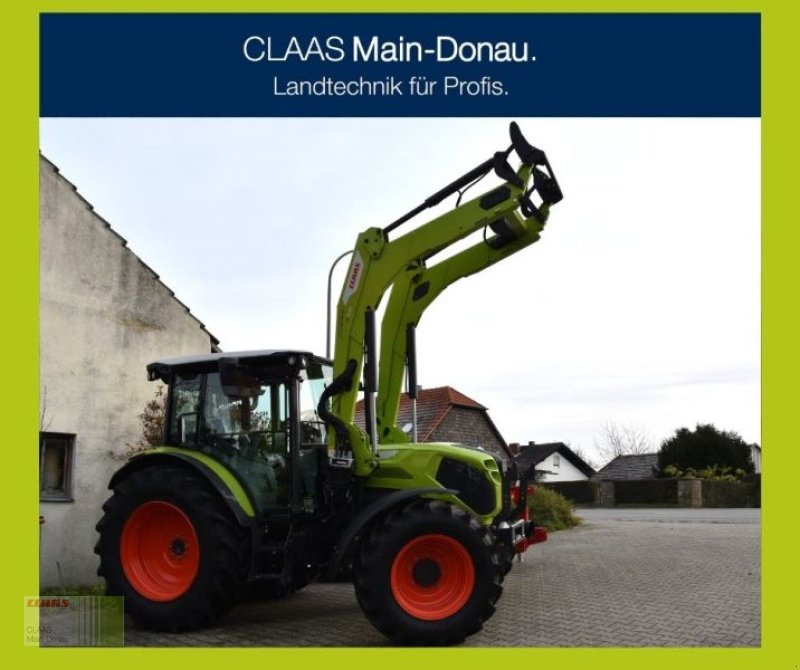 Traktor des Typs CLAAS AXOS  3.105 mit  FL 100 C, Neumaschine in Volkenschwand (Bild 1)