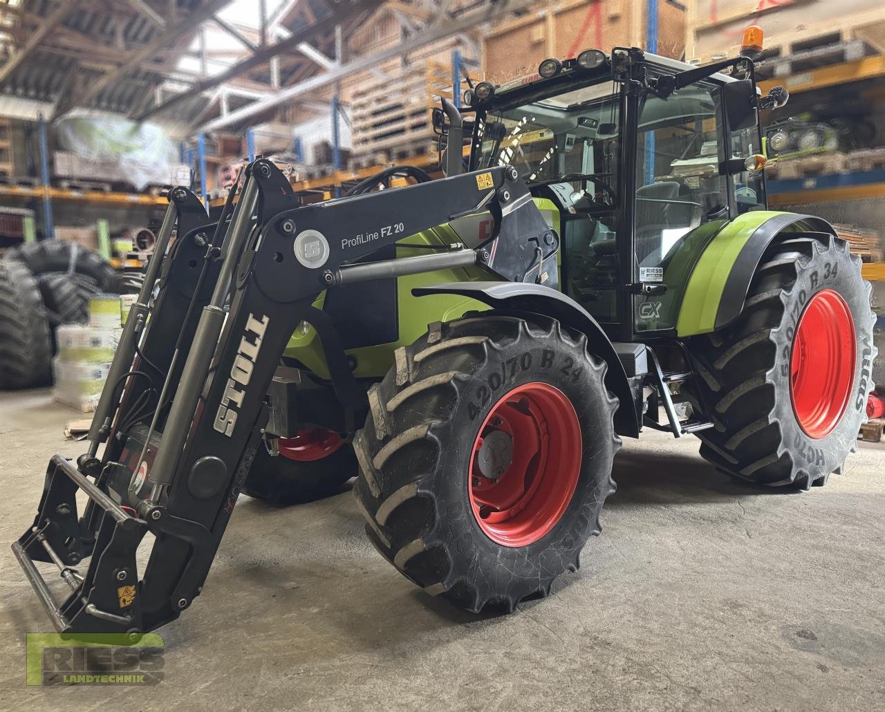 Traktor tipa CLAAS AXOS 320 CX Stoll FZ 20, Gebrauchtmaschine u Homberg/Ohm - Maulbach (Slika 24)