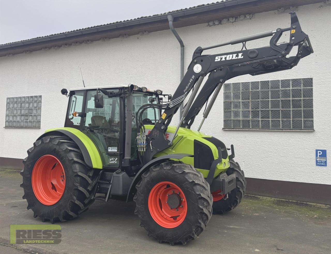 Traktor типа CLAAS AXOS 320 CX Stoll FZ 20, Gebrauchtmaschine в Homberg/Ohm - Maulbach (Фотография 12)