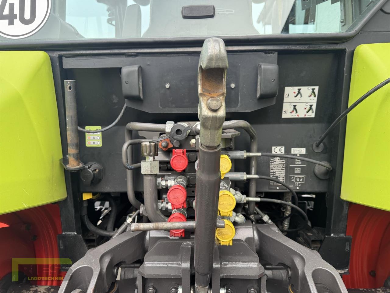 Traktor типа CLAAS AXOS 320 CX Stoll FZ 20, Gebrauchtmaschine в Homberg/Ohm - Maulbach (Фотография 19)