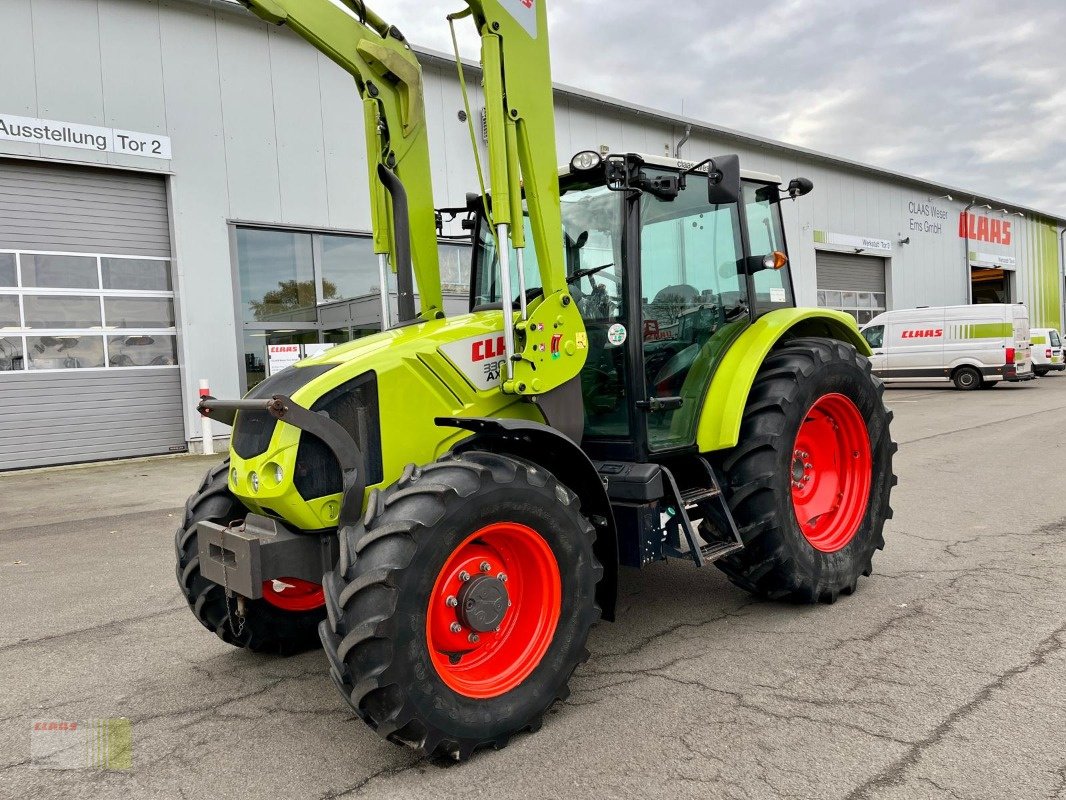 Traktor Türe ait CLAAS AXOS 330 C, Frontlader FL 100, Niedrigdach, nur 2.443 h !, Gebrauchtmaschine içinde Molbergen (resim 2)
